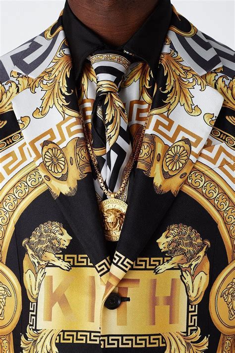 kith x versace silk shirt|Versace x kith 2024.